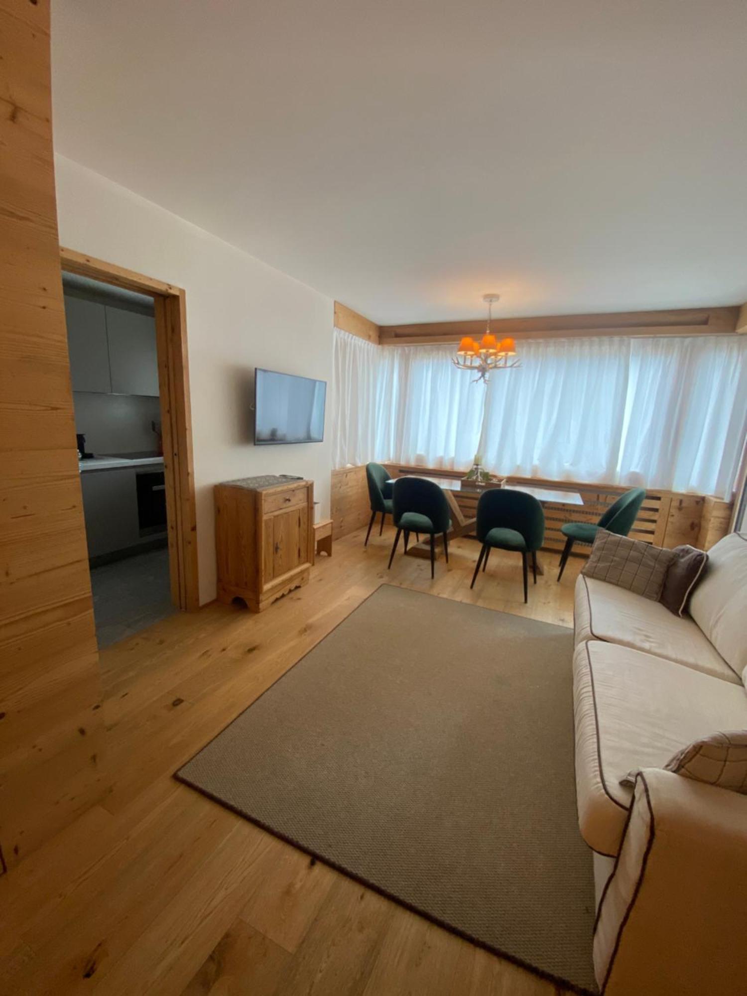 Bilocale Nuovo St. Moritz Chesa Arlas Bagian luar foto